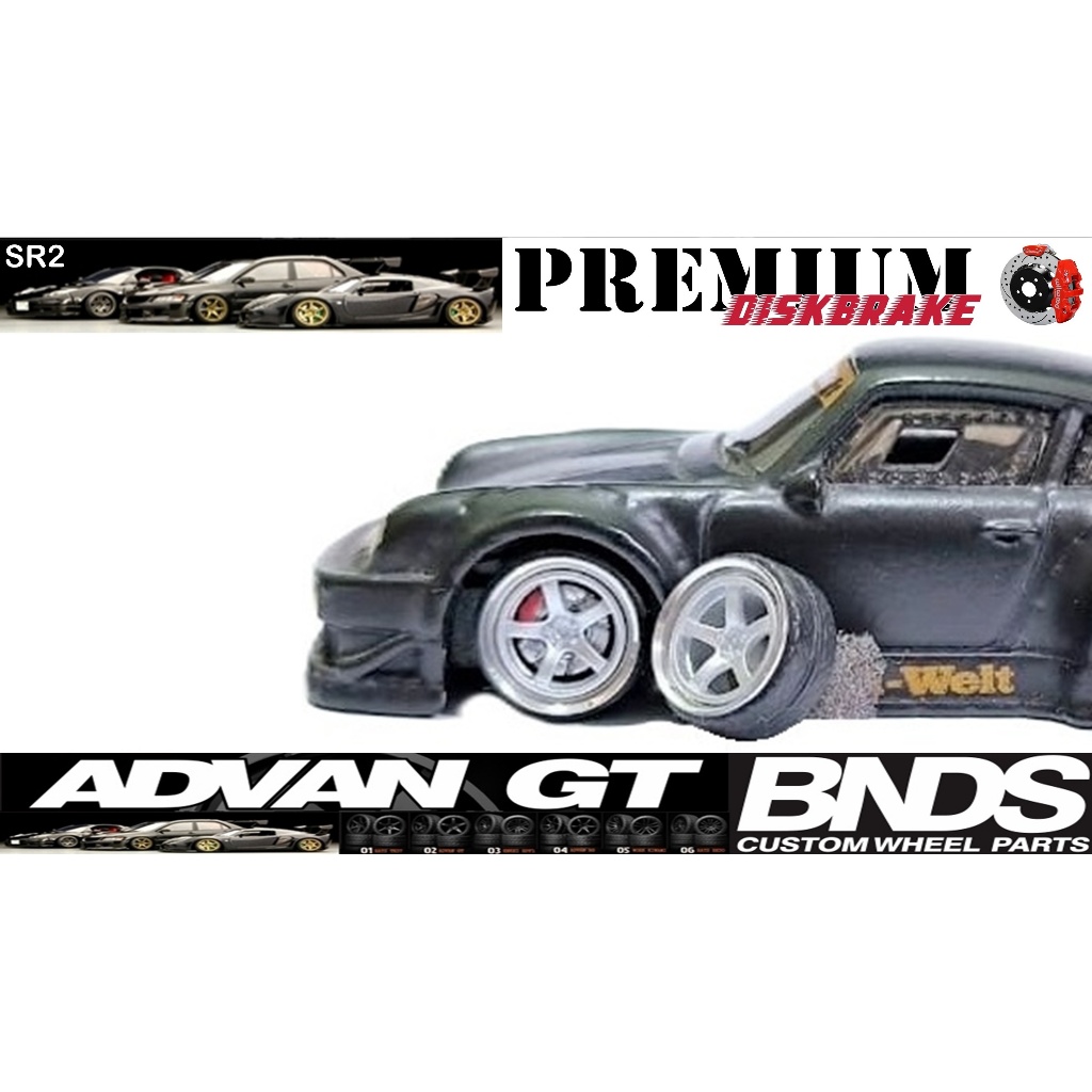 Ban Karet BNDS PREMIUM DISKBRAKE model ADVAN GT 10mm LONG AXLE