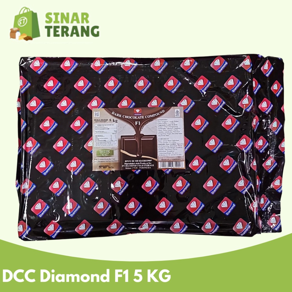 

PENJUALAN CEPATBEST SELLER Diamond f1 dcc 5kg dark coklat compound blok 5 kg