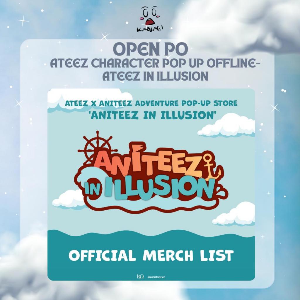 [PO] ATEEZ CHARACTER POP UP OFFLINE II  - ATEEZ IN ILLUSION