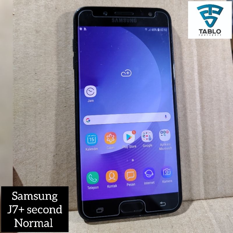 Samsung J7+ J7 plus 4/32gb Second Normal no minus