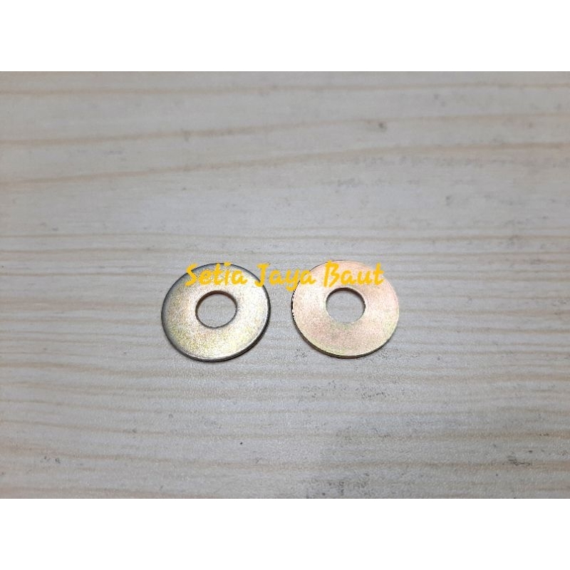 100 pcs ring plat m.6 lebar ( ring 10 )