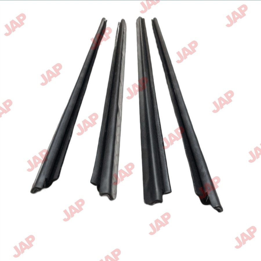 Karet Pelipit Lis List Pintu Kaca Mobil Taruna Short Long Luar