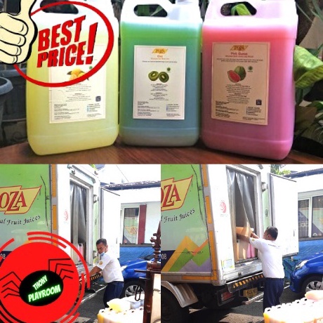 

STAR Jus TOZA 5 Liter 5 ltr TOZA Juice All Variant Banyak Rasa