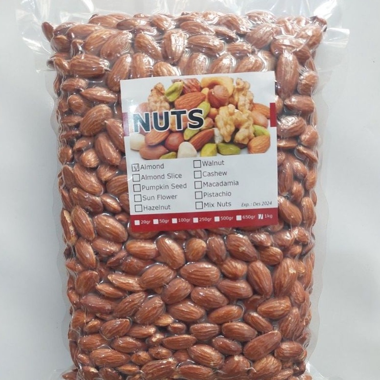 

COD TERMURAH roasted almond kacang almond panggang
