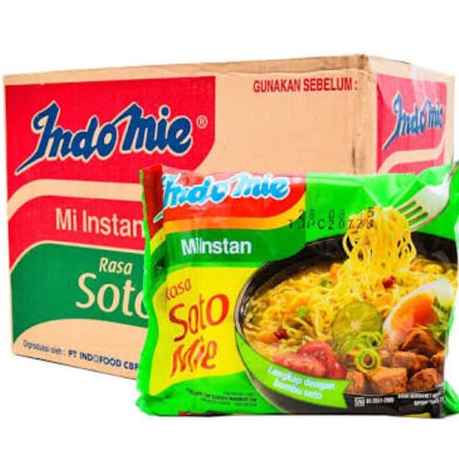 

BAYAR DITEMPAT Indomie SOTO 1 dus isi 4