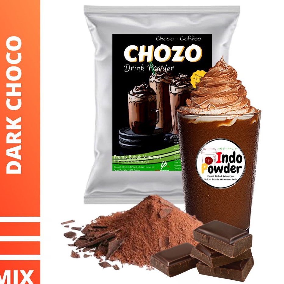 

99 BRANDS FESTIVAL Minuman Coklat rasa DARK CHOCO 1 Kg Bubuk Minuman Coklat rasa DARK CHOCO Dark Choco Powder 1Kg
