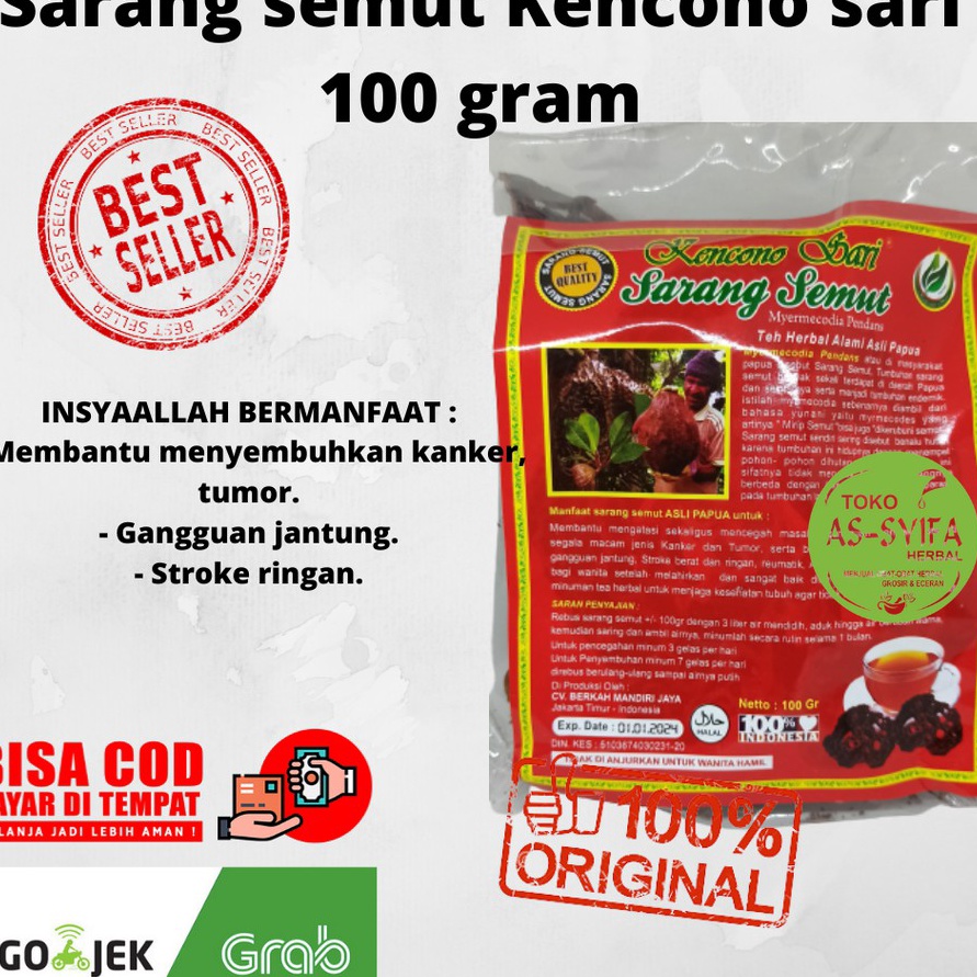 

Ready Stok Sarang Semut Asli Papua Super Original Kencono Sari Herbal Kanker Tumor dan Struk