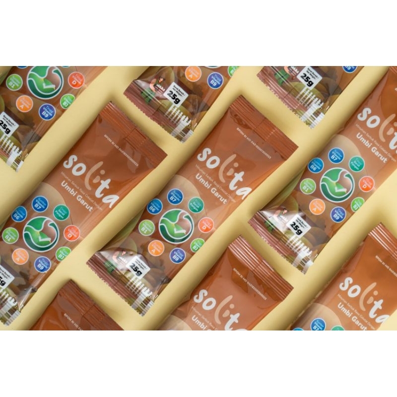 

SOLITA Minuman Serbuk Umbi Garut Kemasan 1 Sachet Rasa Cokelat