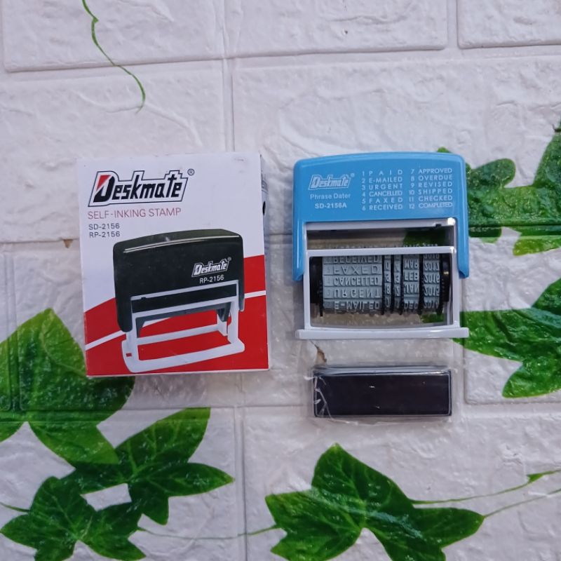 

Stampel DESKMATE Self Inking Stamp SD-2156A Phrase Date Stamp 2025