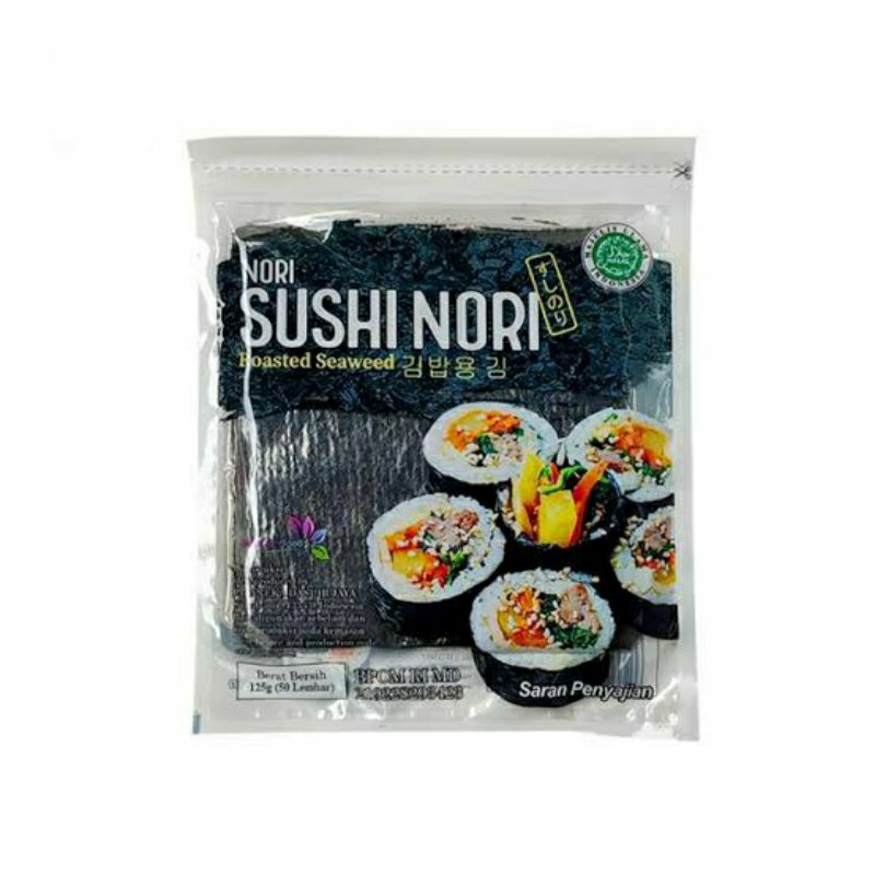 

Java Superfood Sushi Nori Roasted Seaweed isi 10 lembar