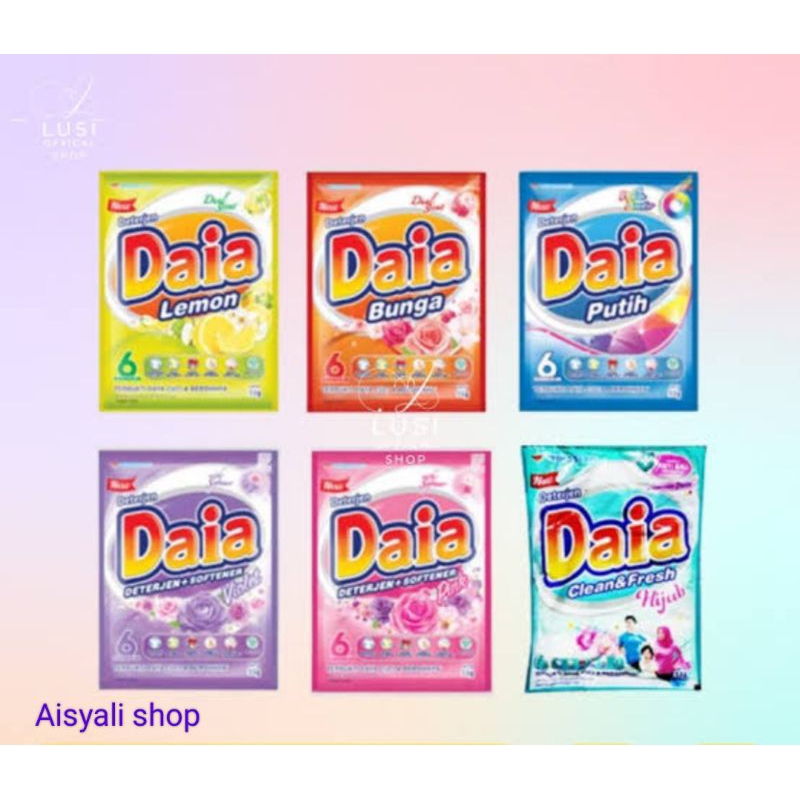 Sabun Daia bubuk sachet