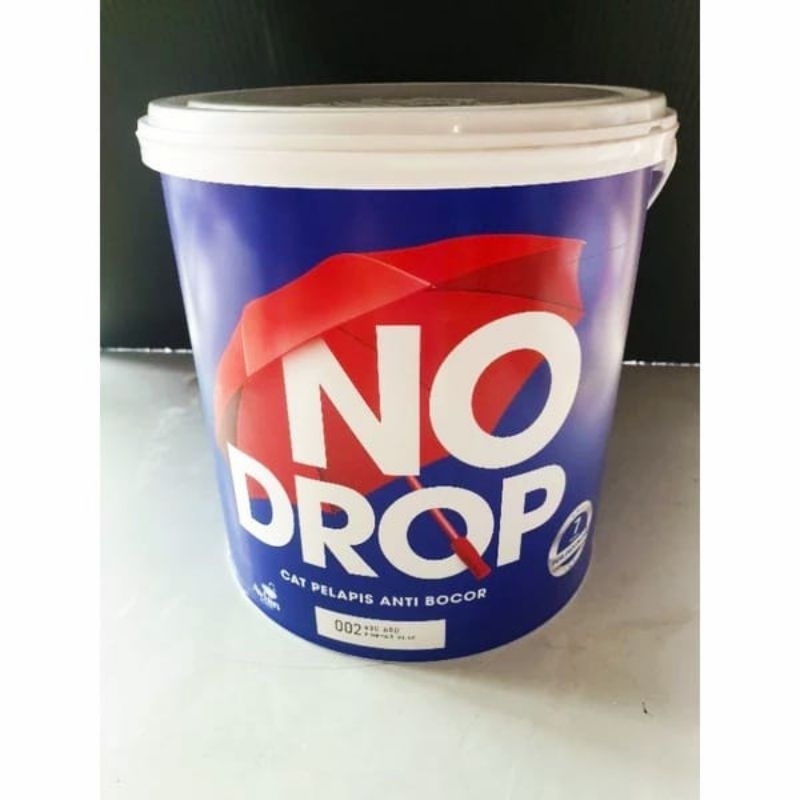 No drop cat pelapis anti bocor galon 4 kg warna abu²