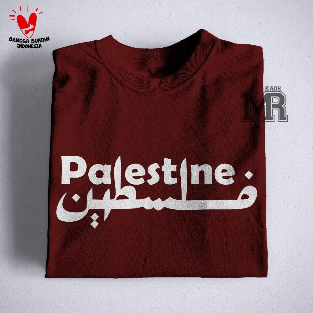 Palestine - Kaos - Baju - T-Shirt - Pakaian - Murah - Pria - Wanita - COD