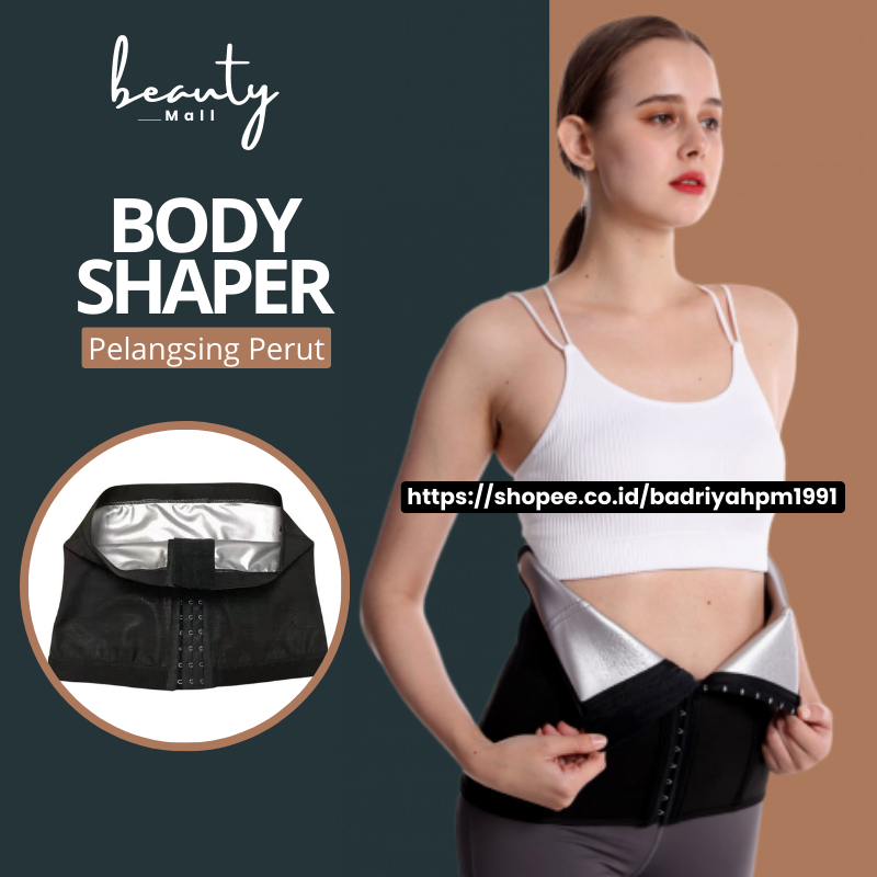 Korset Olahraga Pelangsing Waist Cincher Silver Pembakar Penghancur Penghilang Susut Lemak Corset St