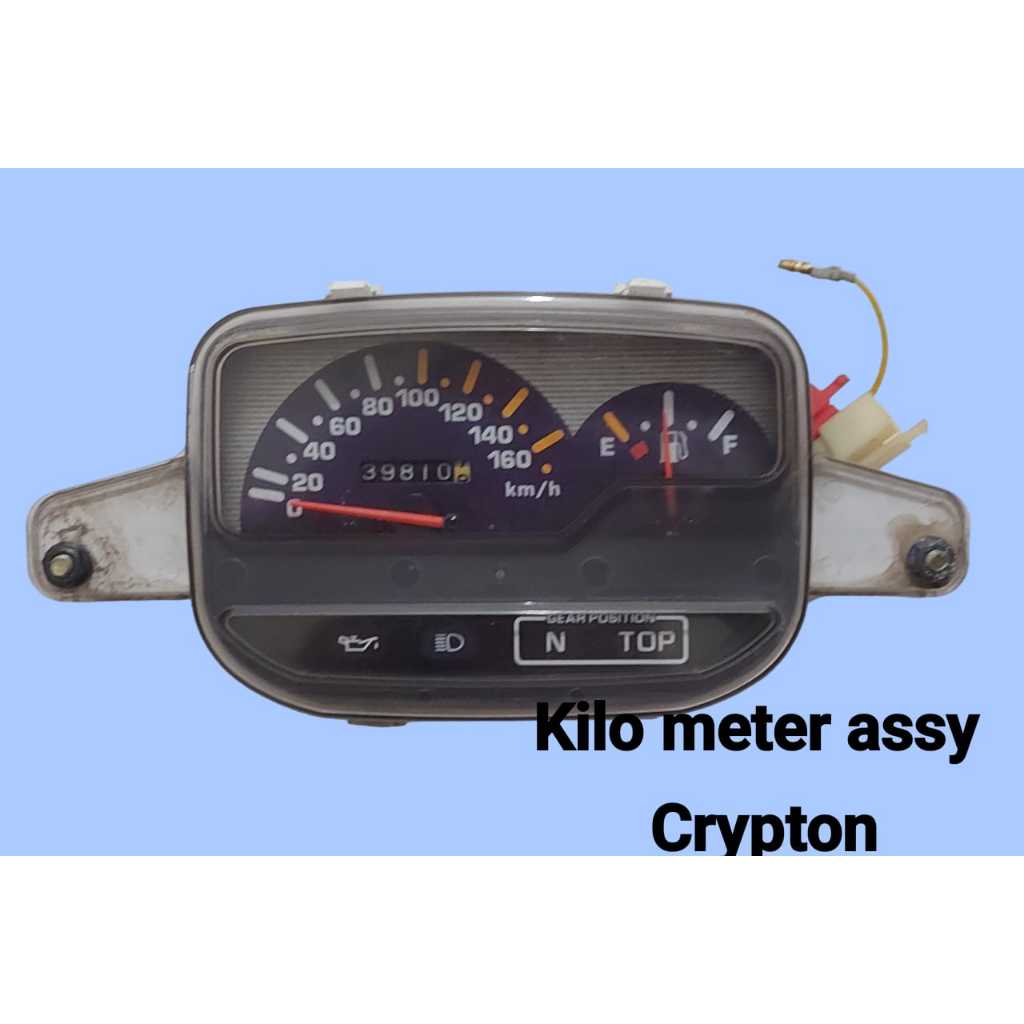 SPIDOMETER ASSY KILOMETER YAMAHA CRYPTON ORIGINAL BEKAS TERMURAH