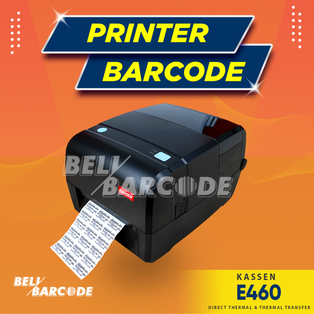 Printer Barcode Label Thermal Kassen E460