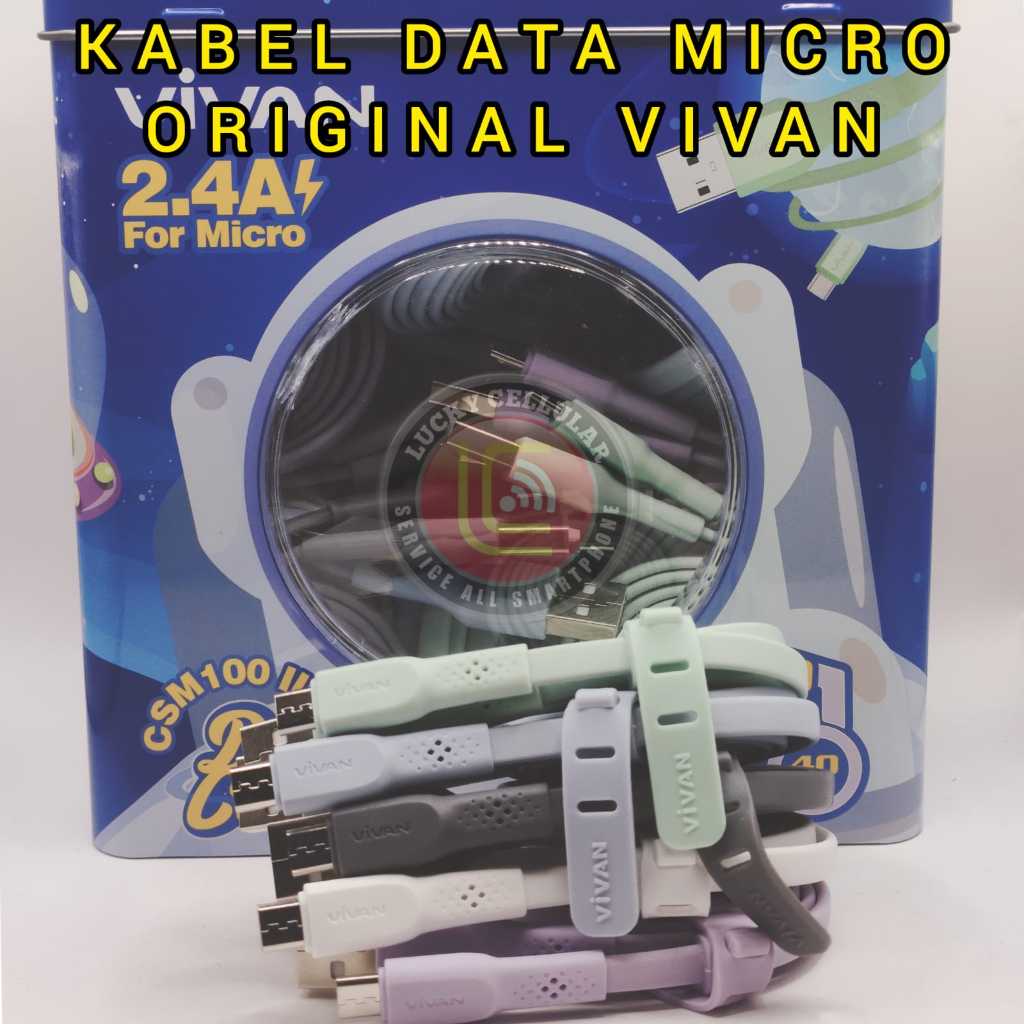 Kabel Data ORI VIVAN / ROBOT / OLIKEKabel Cas Micro Original VIVAN