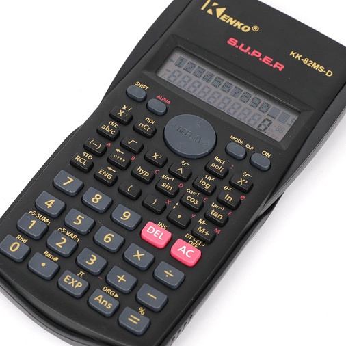 

Kalkulator Sekolah Scientific KENKO 82MS 1 Digit Calculator Ilmiah Ujian Sin Cos Tan
