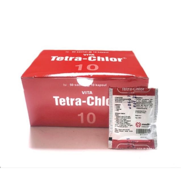 Tetra Chlor 10 kapsul/sachet