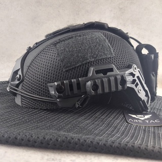 Helm Balistic - Helm Tatical Hitam Rail Team Wendy