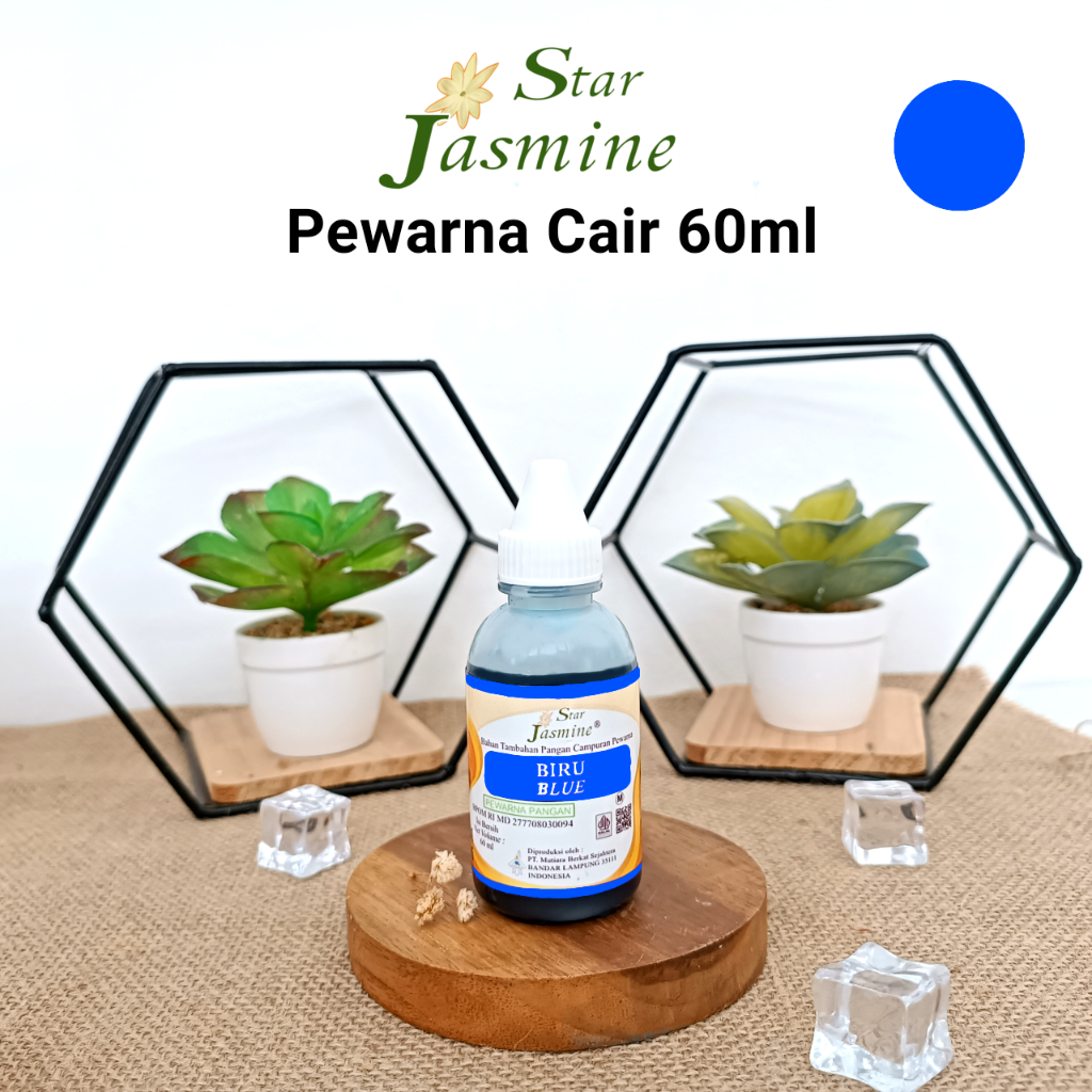 

Star Jasmine Pewarna Biru (Blue) 60ml