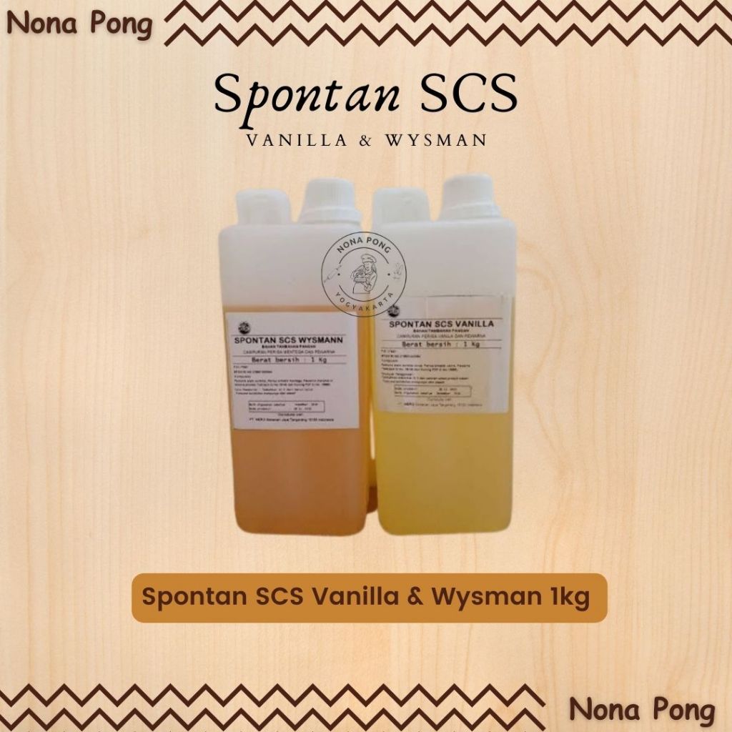 

Pelembut kue | spontan scs Vanilla 1kg