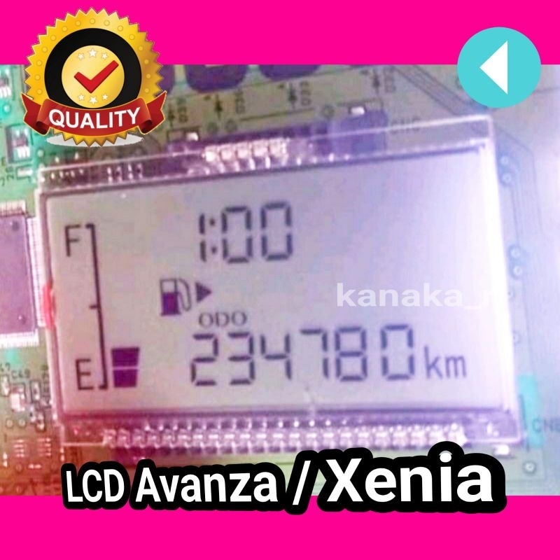LCD AVANZA LCD XENIA kecil kaki 5/22, Avanza Xenia 2012 - 2019