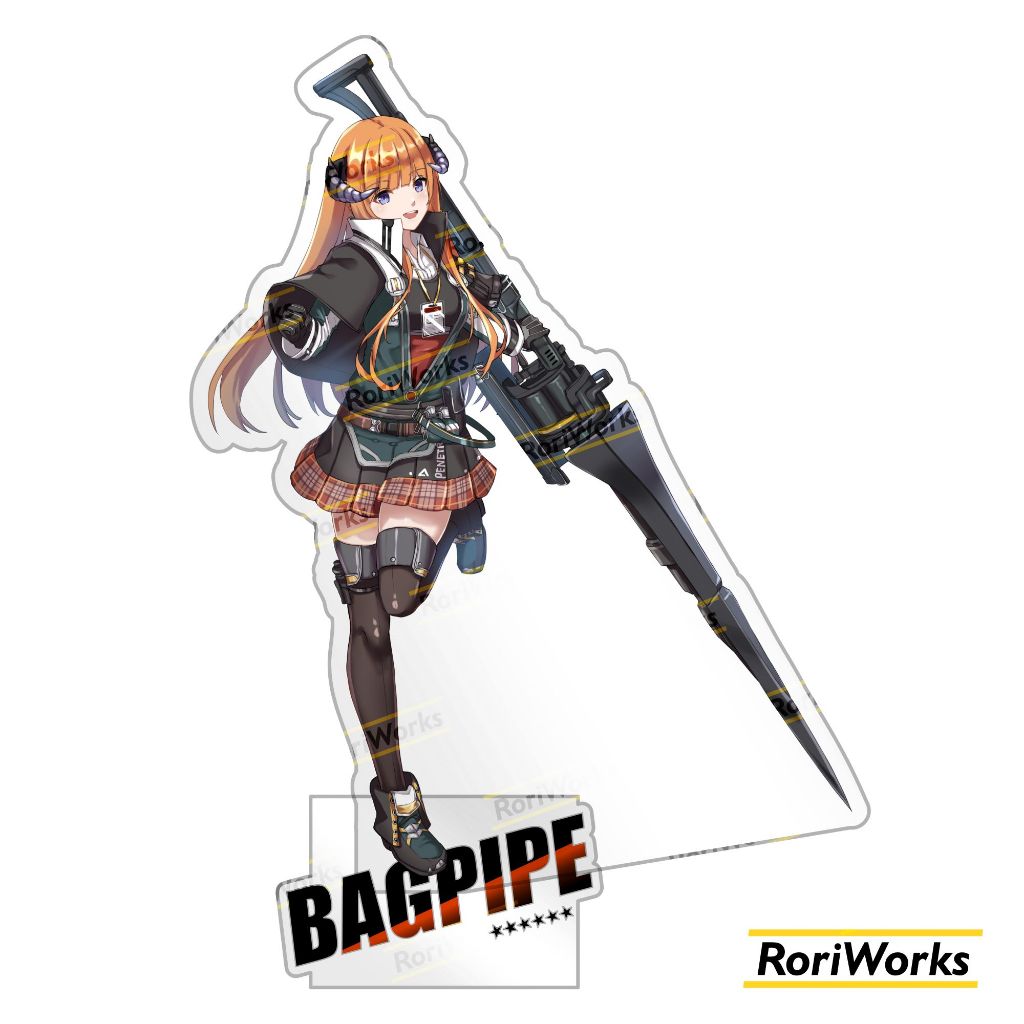 Acrylic Standee Figure Anime - Bagpipe | Arknights