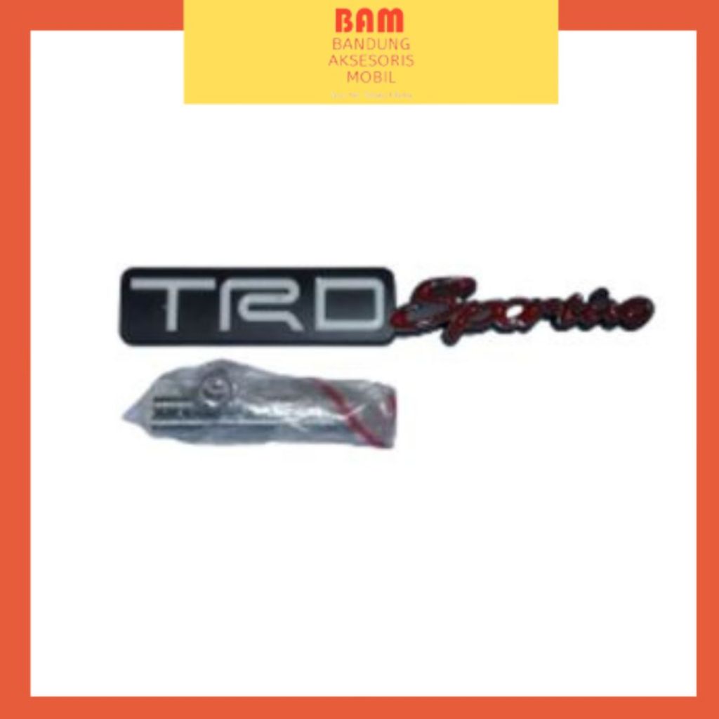 Emblem Logo Grill Mobil TRD Sportivo