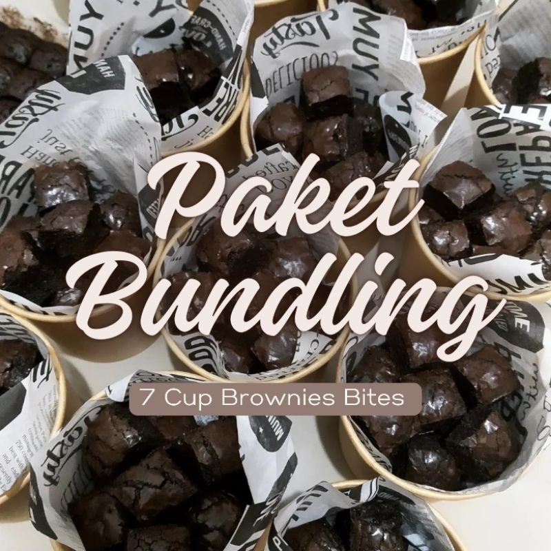 

BUNDLING 7 Cup Fudgy Brownies Bites