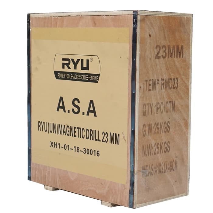 RYU MAGNETIC DRILL 32 MM - MESIN BOR MAGNET - MESIN BOR DUDUK -BOR RYU