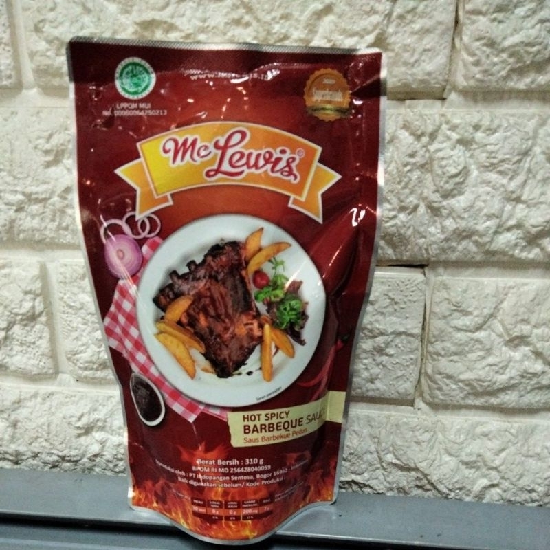 

MC LEWIS SAUS BARBEQUE PEDAS 310 GR