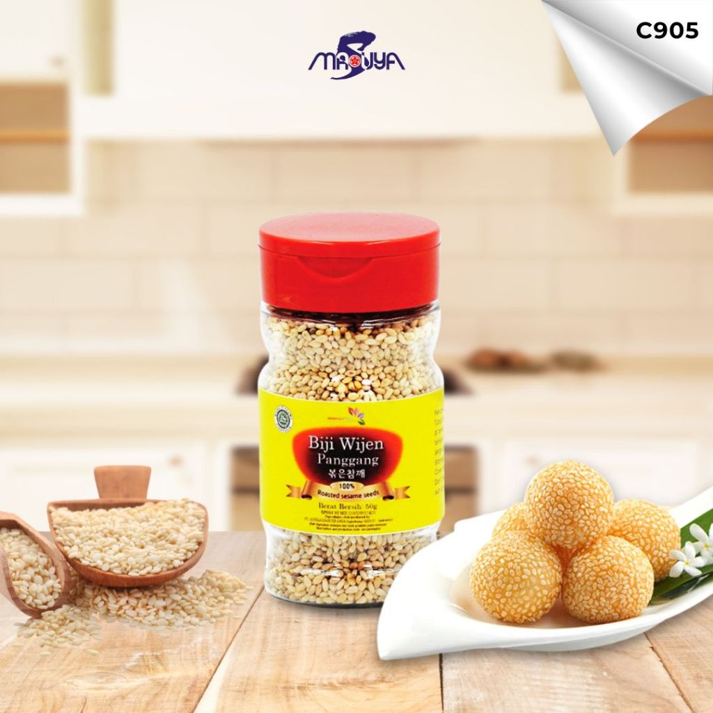 

Java Super Food Roasted Sesame Seeds Biji Wijen Panggang 50Gr