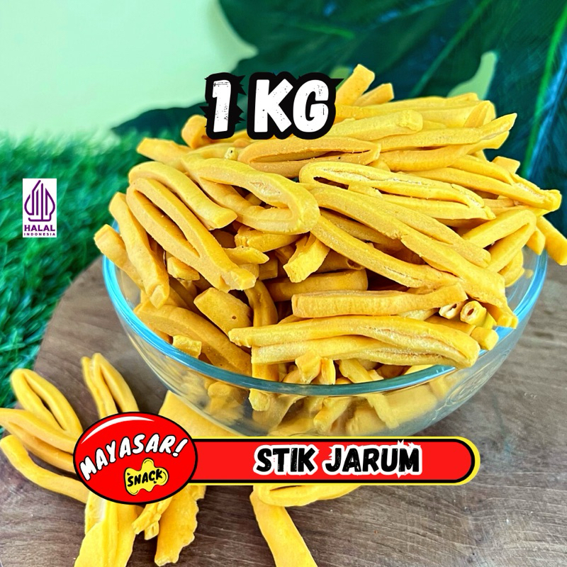 

KERIPIK STIK JARUM LIPAT ORIGINAL GURIH RENYAH 1kg
