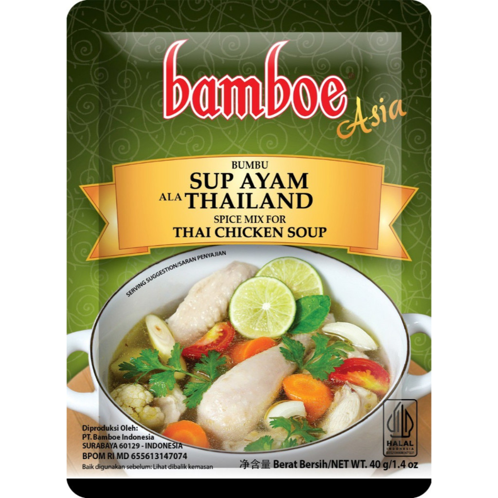 

Bamboe Asia Bumbu Sup Ayam Thailand