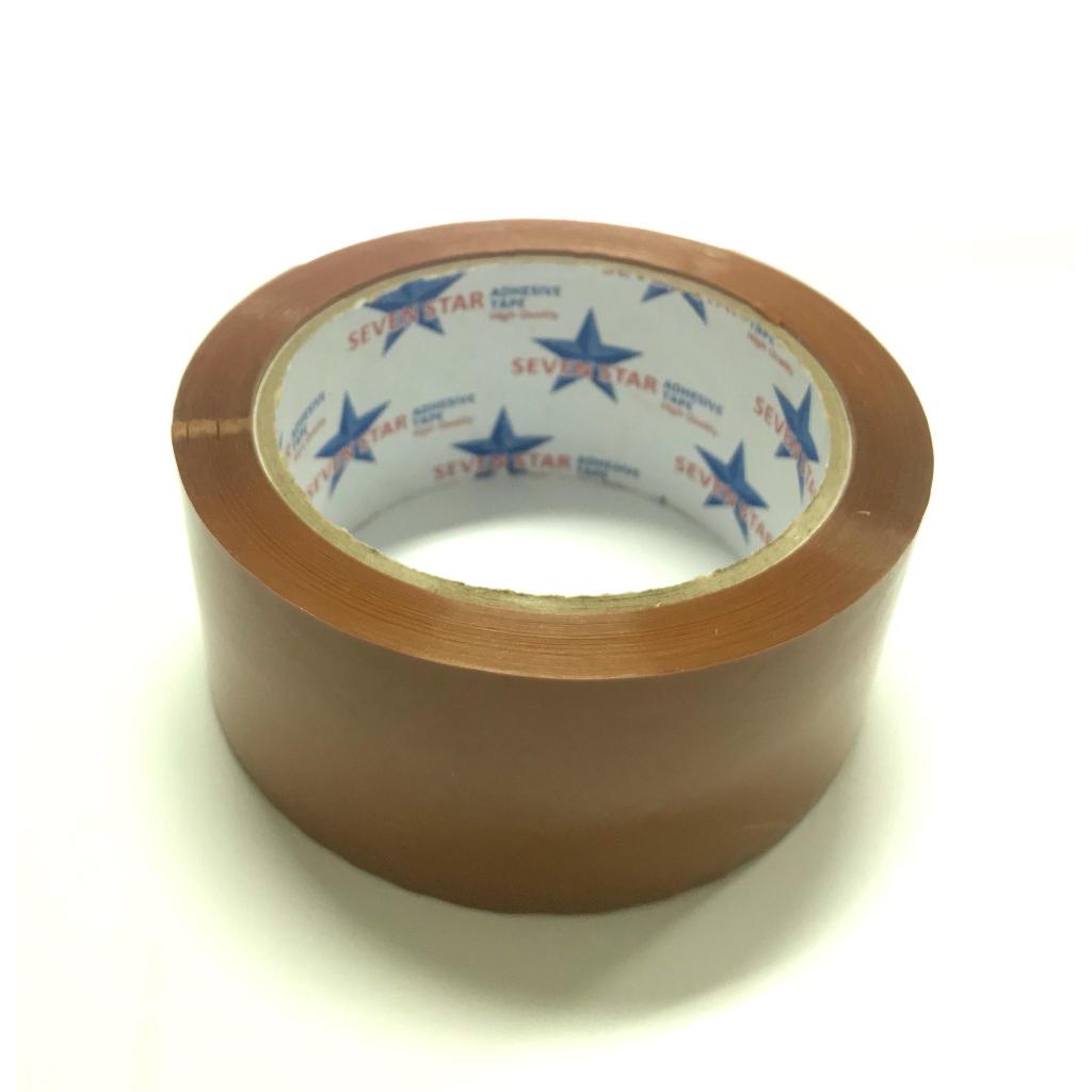

Lakban coklat merk SEVENSTAR 45mm 90yard