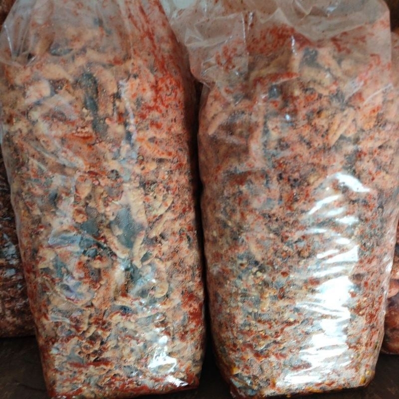 

Usus pedas jeruk purut ( Cikruh )Ball