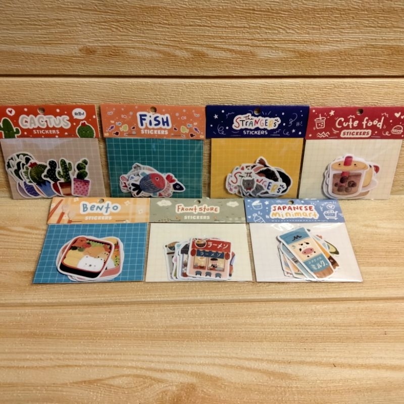 

[PART 2] DIE CUT STICKER LUCU STICKER TEMPEL PROTOLAN STICKER DIECUT