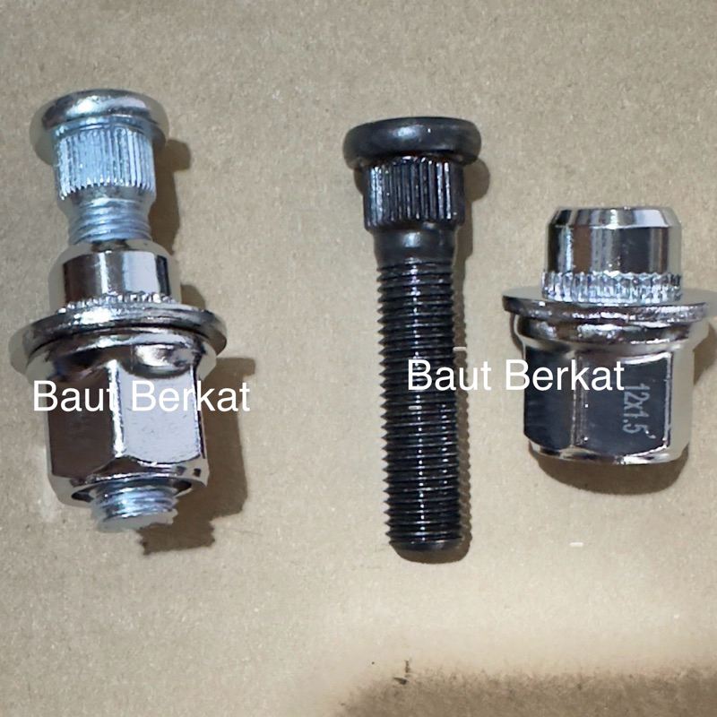 baut roda panjang 6cm baut roda mur racing panjang 6cm baut mur roda racing panjang 6cm baut roda ki
