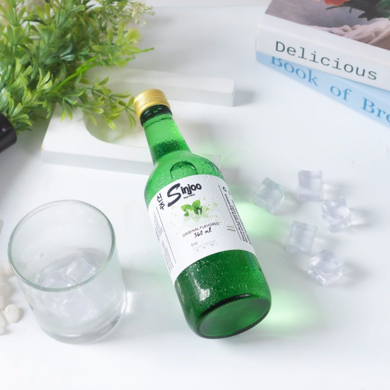 Soju halal 100% original/sparkling water korea/sinjoo.soju halal