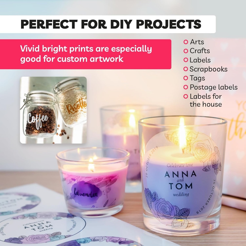 

RB Kertas Stiker Transparant A4 / Transparant Sticker Paper / Vinyl Sticker Paper 170gr / Kertas