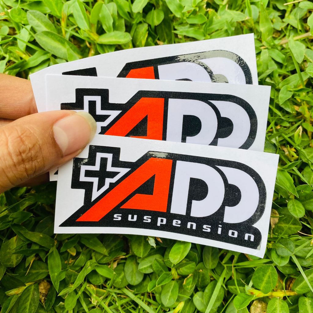 Sticker shock - Stiker ADD SUSPENSION stiker shockbreaker +ADD SUSPENSION
