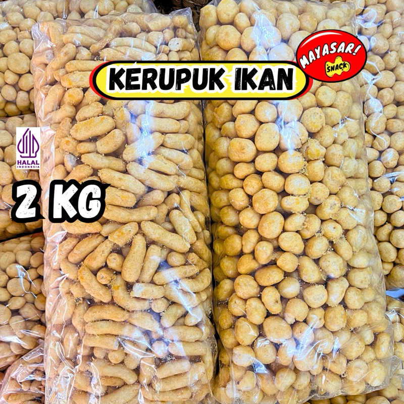 

[BALL] KERUPUK IKAN TENGGIRI PANJANG BULAT ORIGINAL KILOAN 2kg