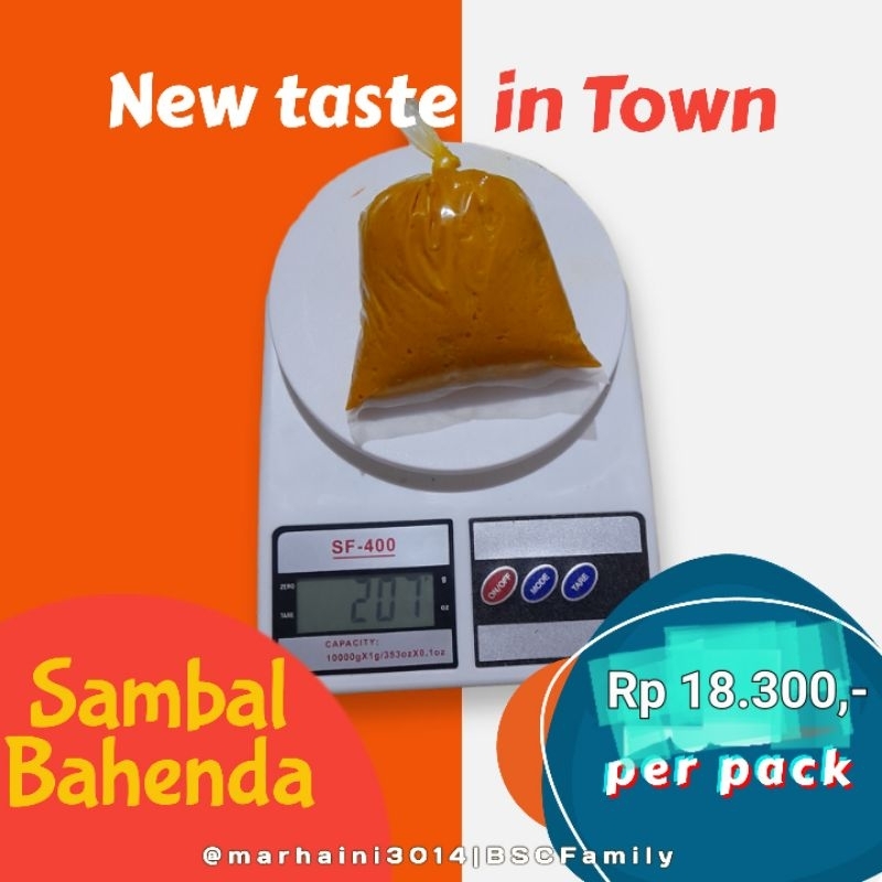 

Sambal Bahenda / Bumbu Kuning Khas Dayak