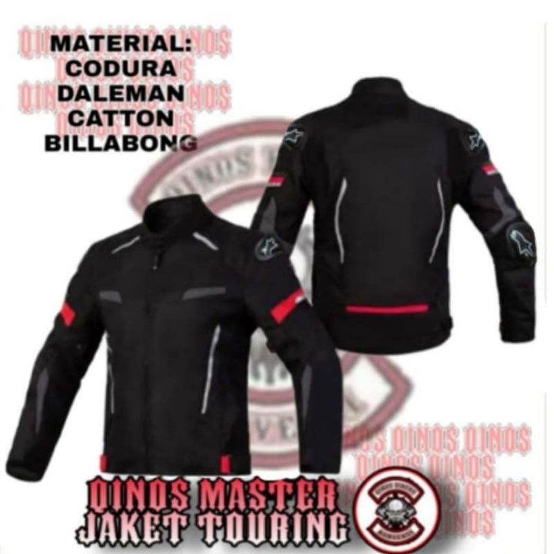 Jaket Motor Polos Jaket Touring Bikers Protector