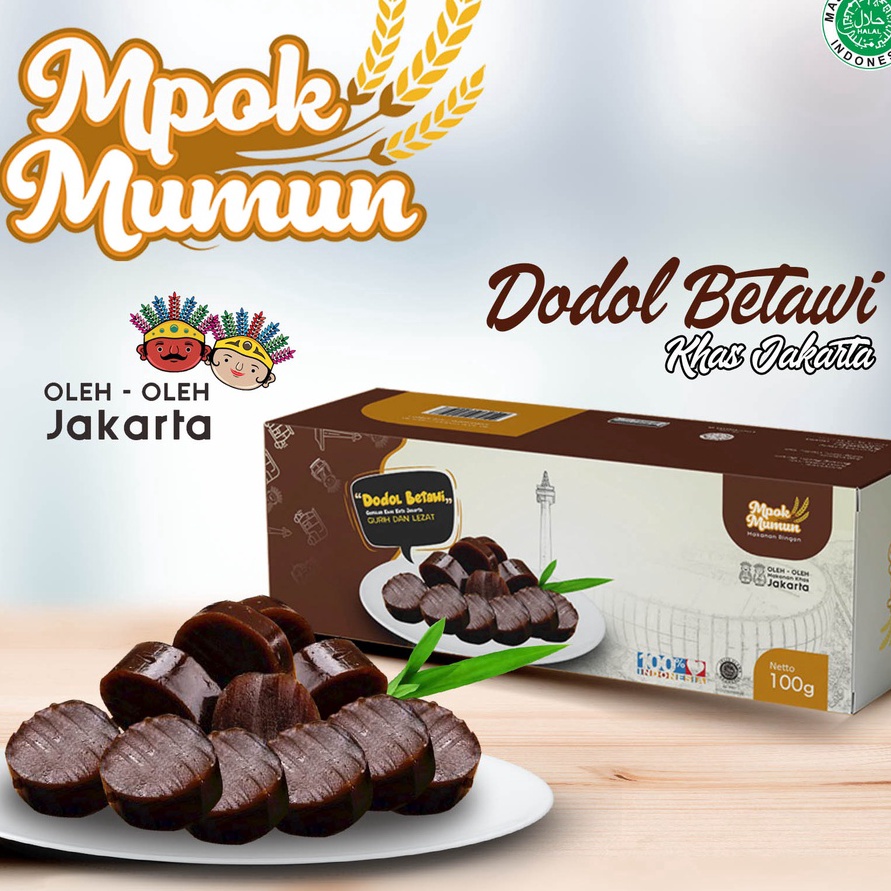 

DISKON Dodol khas betawi Mpok Mumun oleh oleh dari jakarta