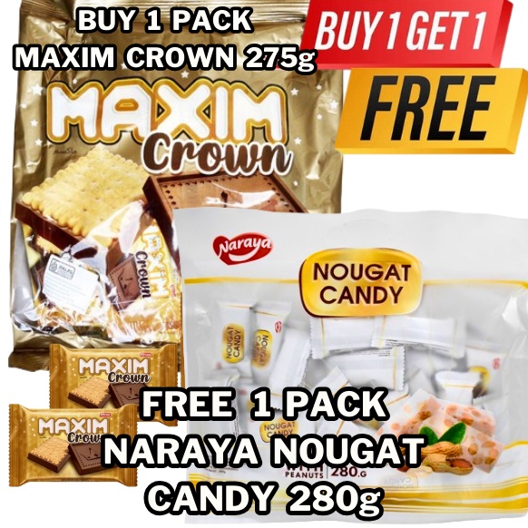 

Cuci gudang ELVAN MAXIM Crown With Biscuit 275g B1G1 Free