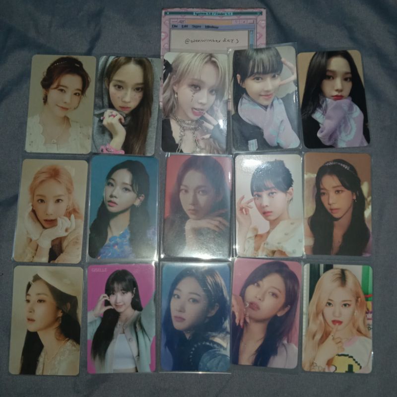 PHOTOCARD AESPA AE KARINA WINTER GISELLE NINGNING TAMS ZERO PP PHOTOPACK PC SELCA SELFIE ONLY SMCU E