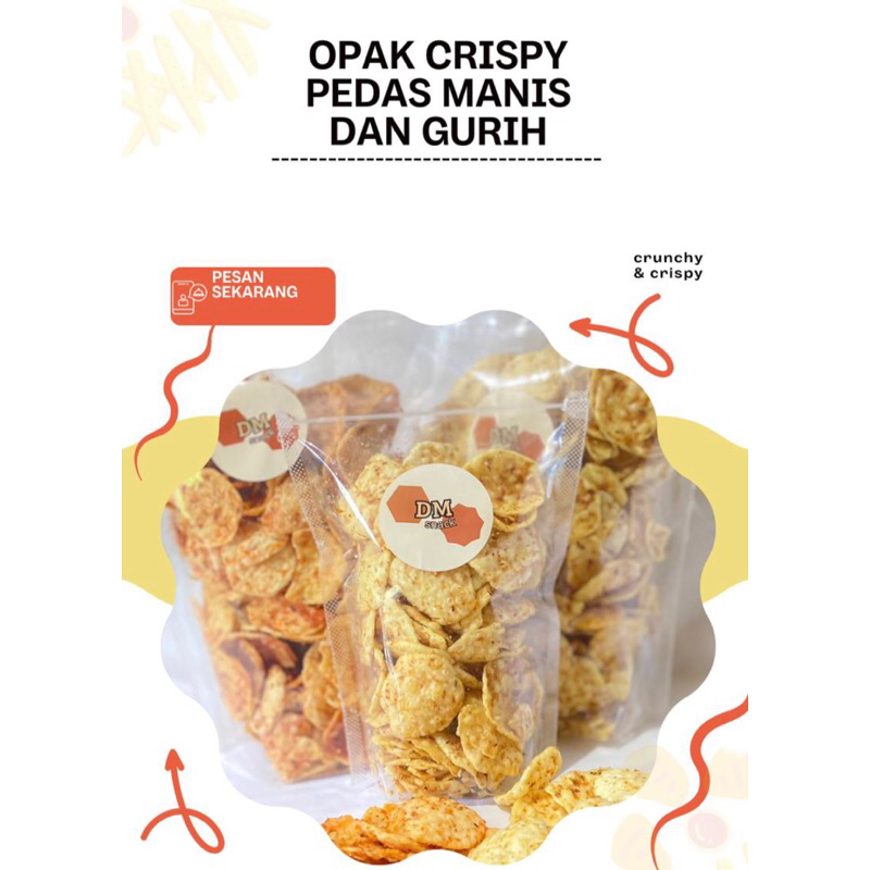 

Opak ngapak 250 Gram jagung manis serundeng / opak / keripik opak / camilan