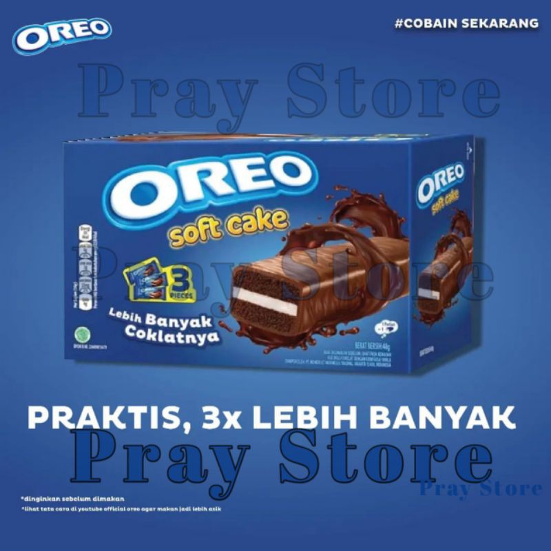 Oreo Soft cake multipack isi 3